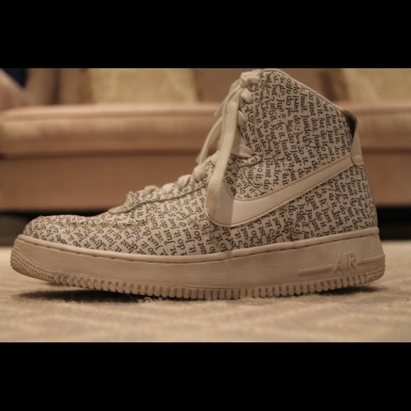 Nike Air Force 1 High '07 LV8 'Just Do It - Picture 3 of 4